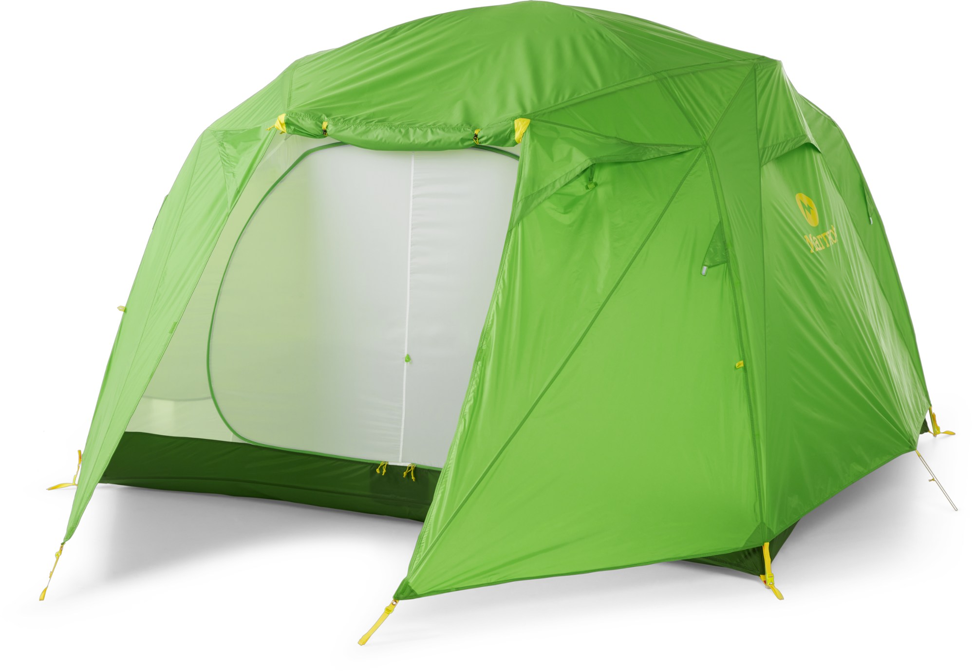 Палатка из известняка на 6 человек Marmot, зеленый