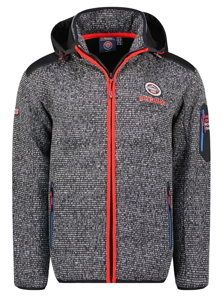 

Флисовая куртка Geographical Norway Uland, антрацит