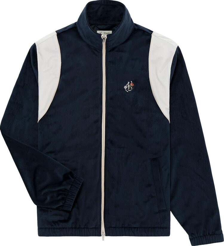 

Спортивная куртка Aimé Leon Dore x Drake's Velvet 'Navy Blazer', синий