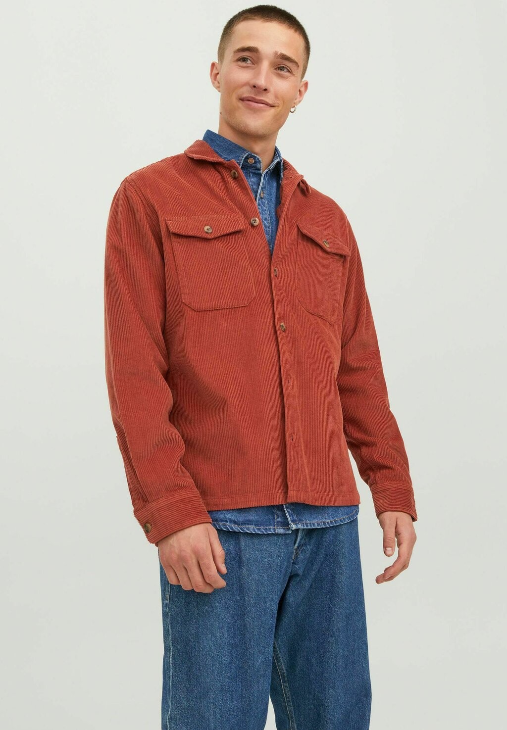 

Рубашка Jack & Jones, киноварь