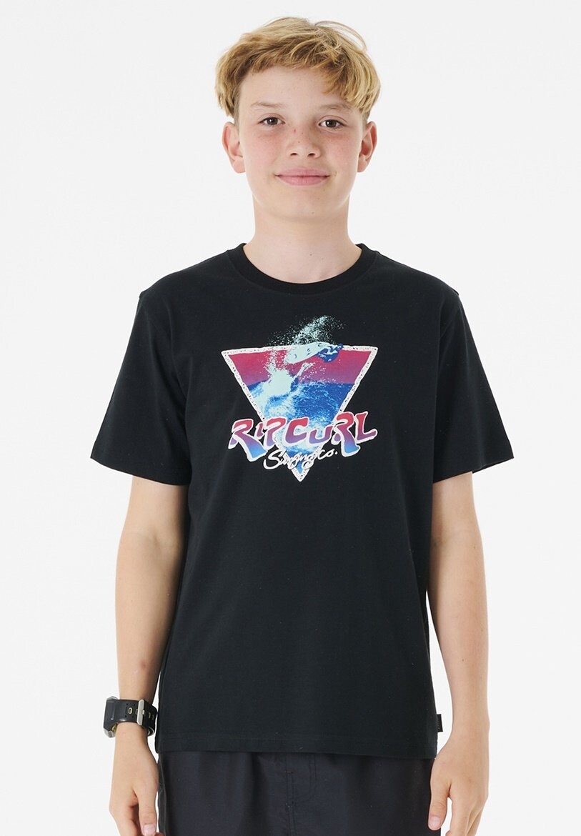 

Футболка с принтом ACTION Rip Curl, цвет black