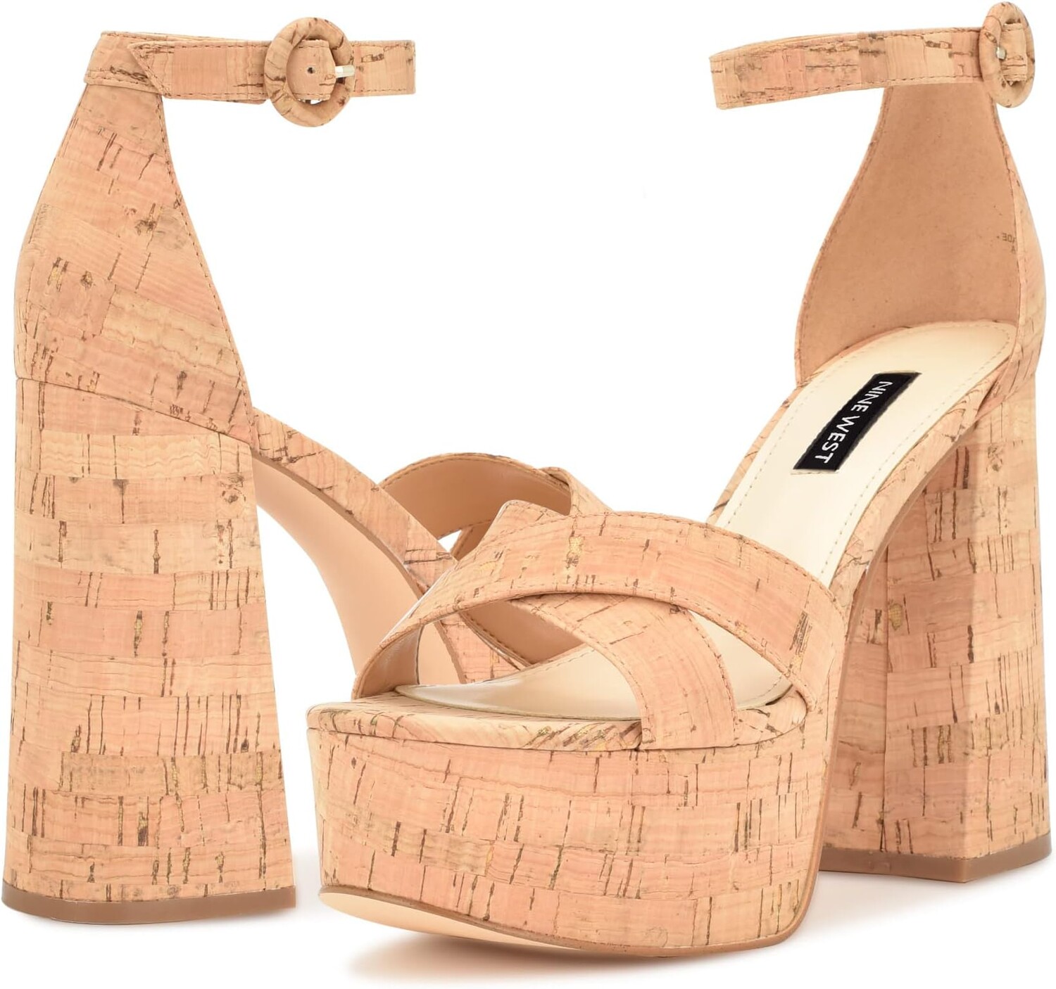 

Босоножки Willie 5 Nine West, цвет Cork