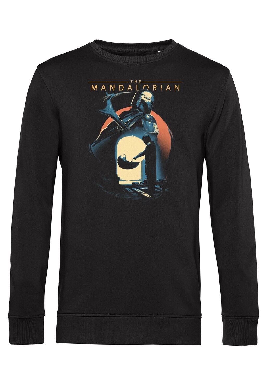 

Толстовка STAR WARS: THE MANDALORIAN FIRST ENCOUNTER Star Wars, черный