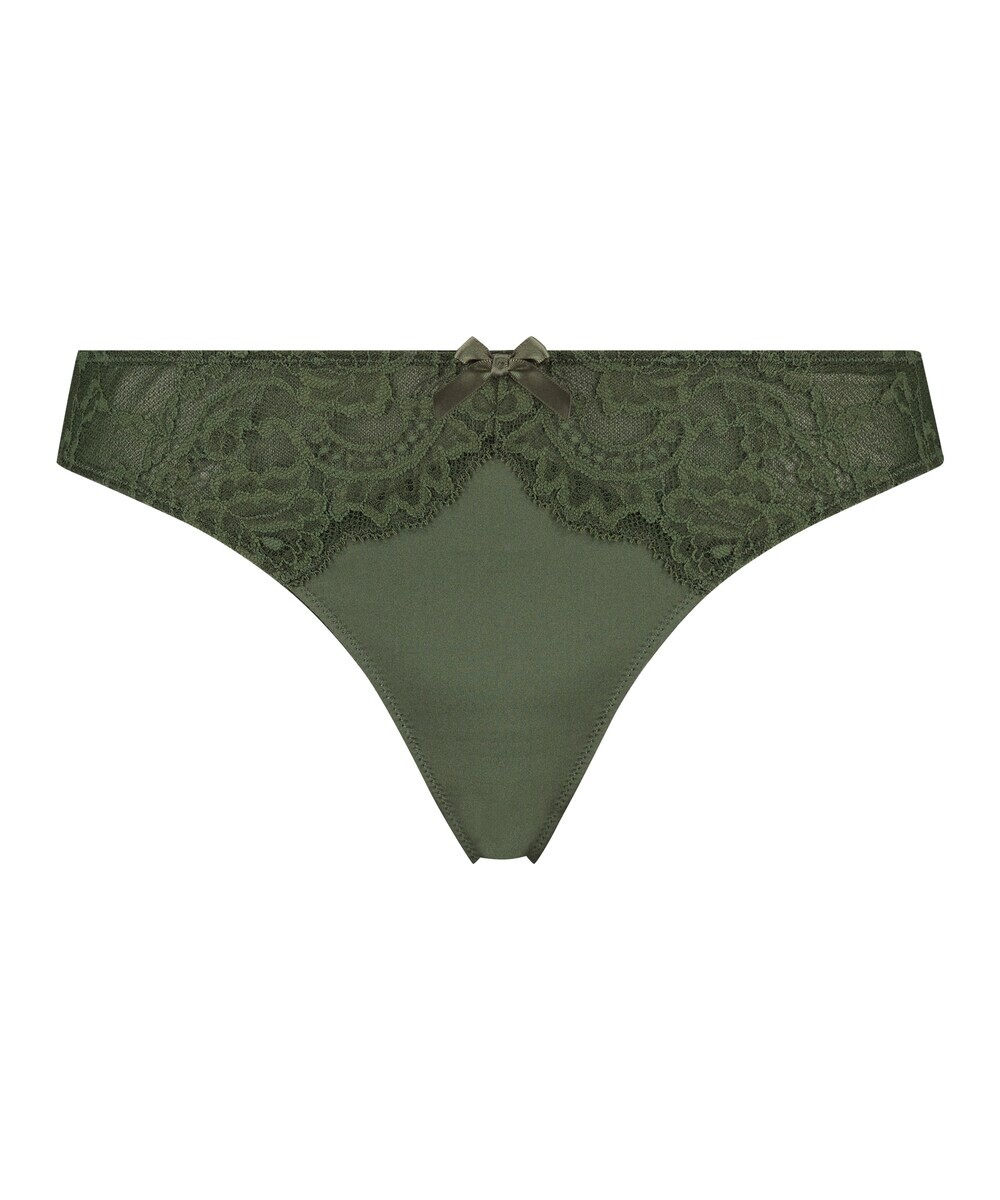 

Стринги Hunkemöller Teddy, темно-зеленый