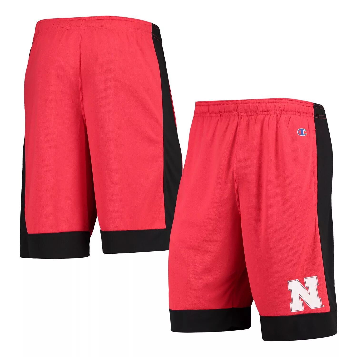 

Мужские шорты Scarlet Nebraska Huskers Outline