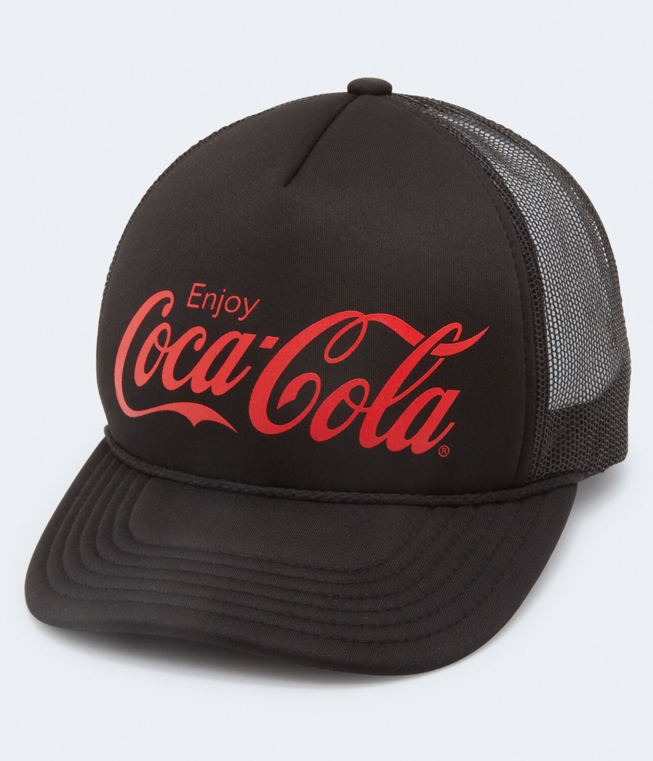 

Регулируемая пенопластовая кепка дальнобойщика Coca-Cola Aeropostale, черный