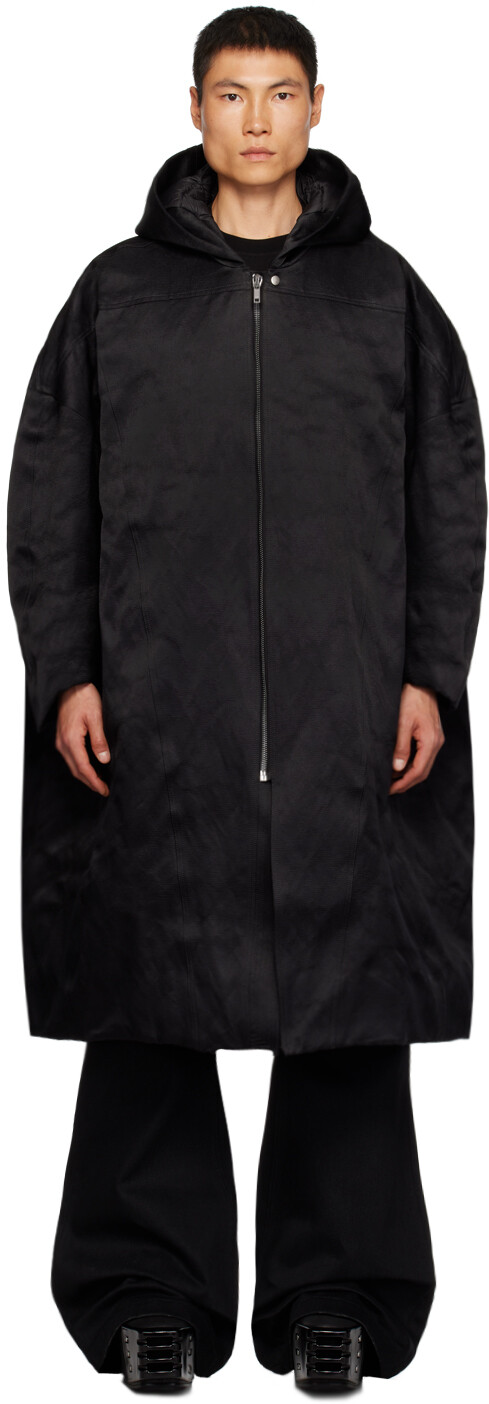 

Черный - Пальто Jumbo Peter Черное Rick Owens