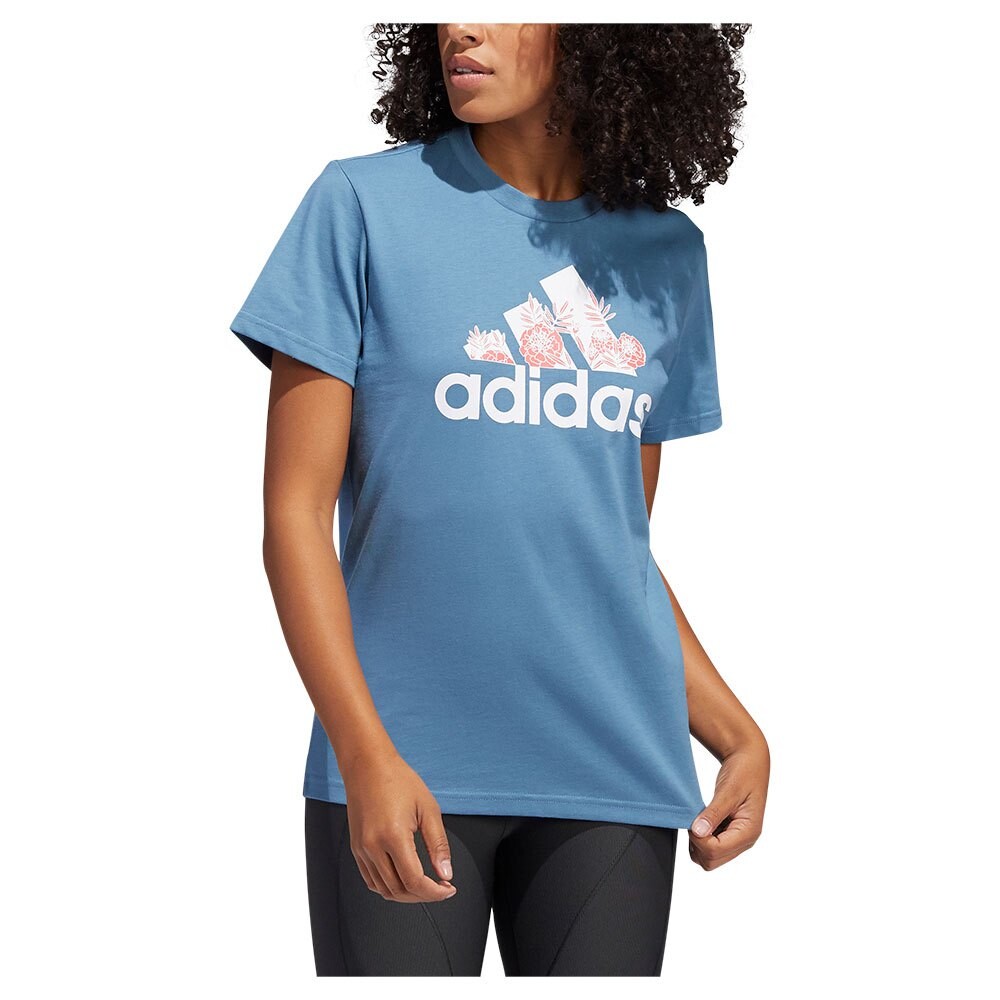 

Футболка adidas IWD Graphic, синий