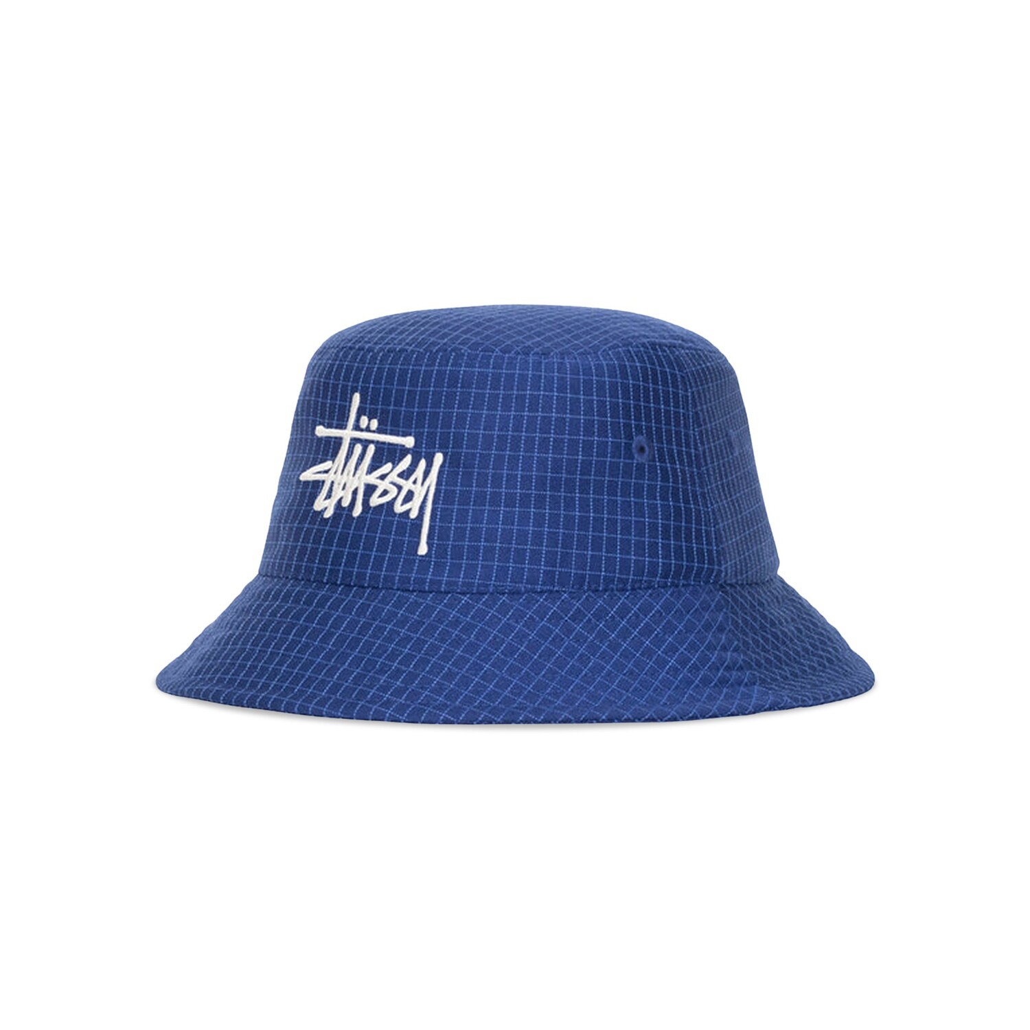 

Базовая панама Stussy Grid, цвет Синий