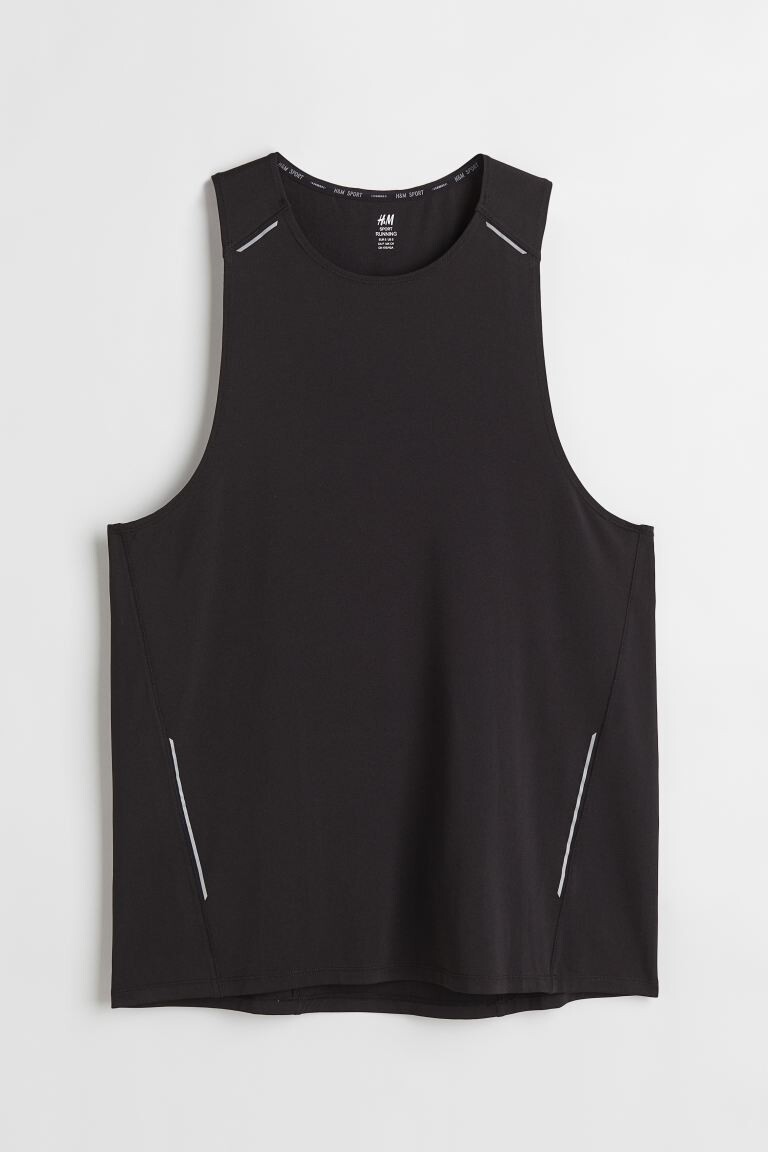 

Майка для бега обычного кроя H&M