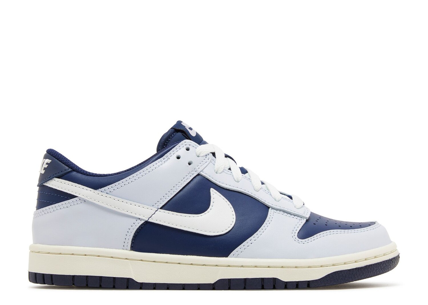 

Кроссовки Nike Dunk Low Gs 'Football Grey Midnight Navy', синий