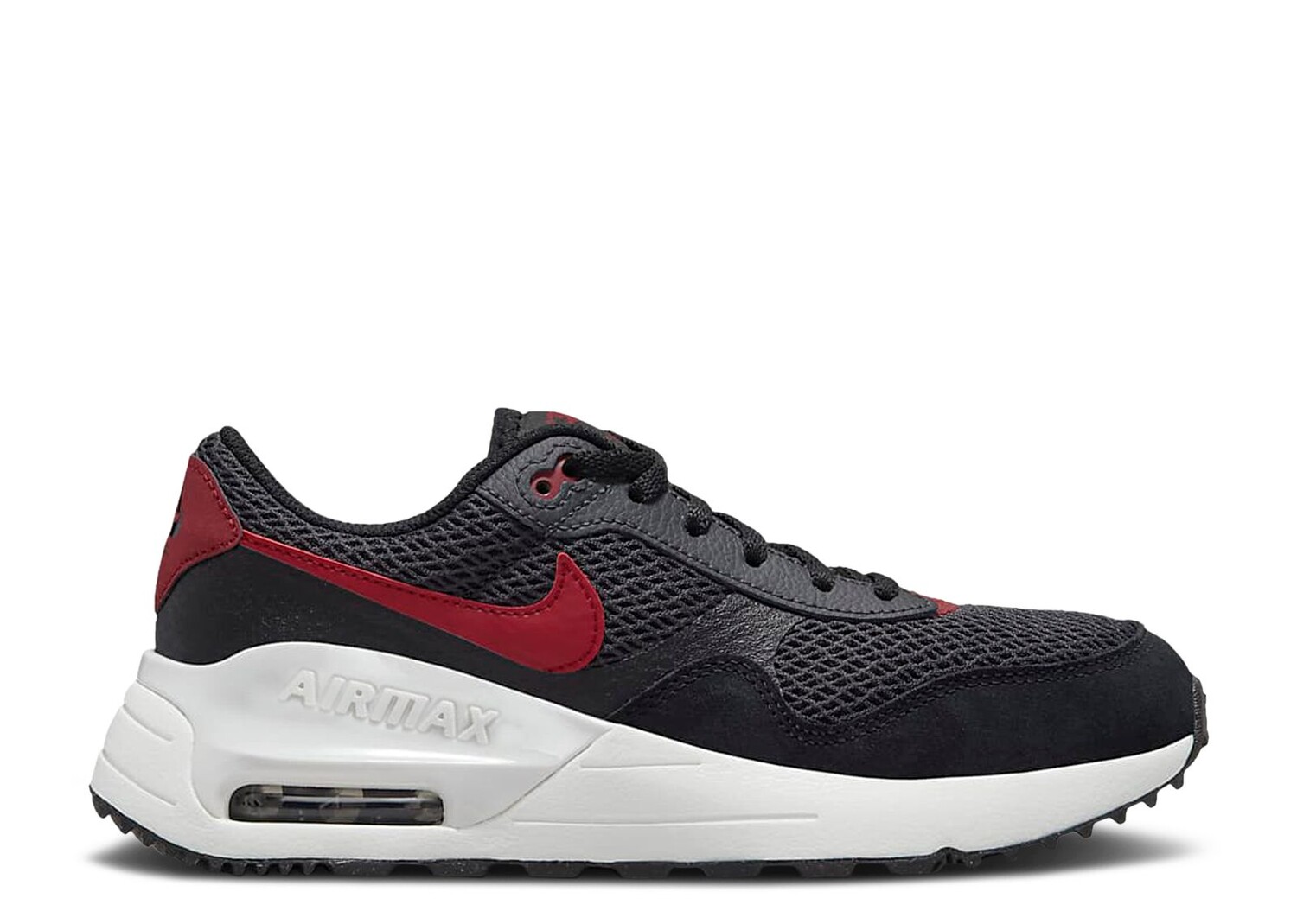 

Кроссовки Nike Air Max Systm Gs 'Black Team Red', черный