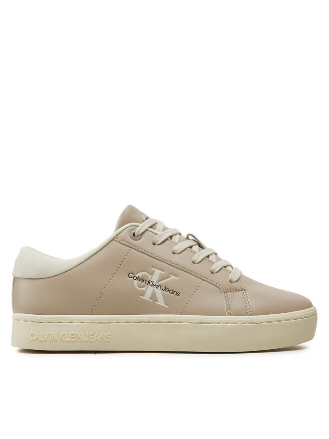 

Кроссовки Calvin Klein Jeans Classic Cupsole Lowlaceup Lth Wn, бежевый