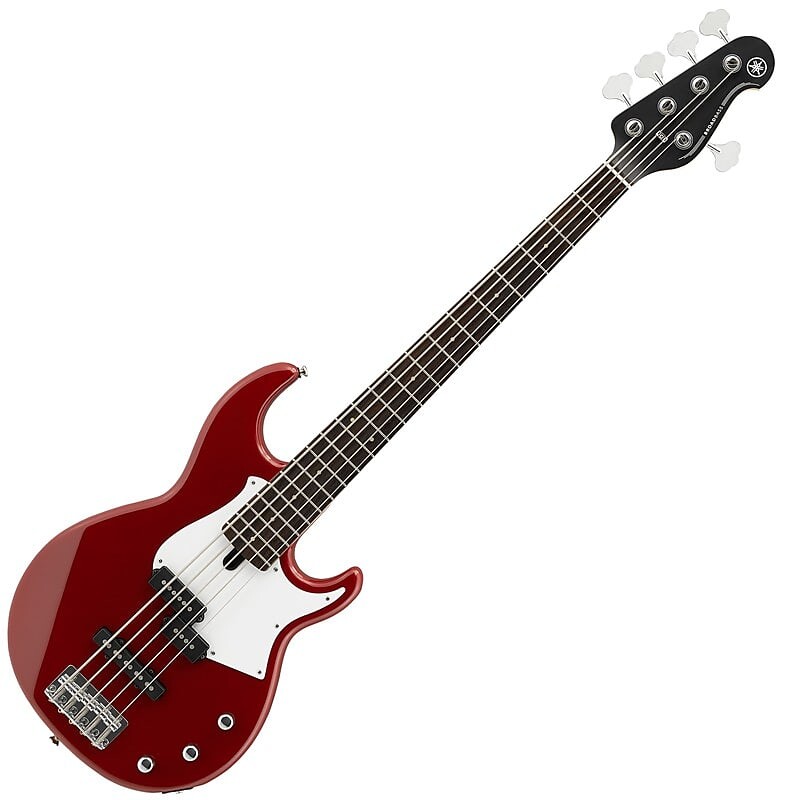 

Yamaha BB235 5-струнная бас-гитара малинового цвета