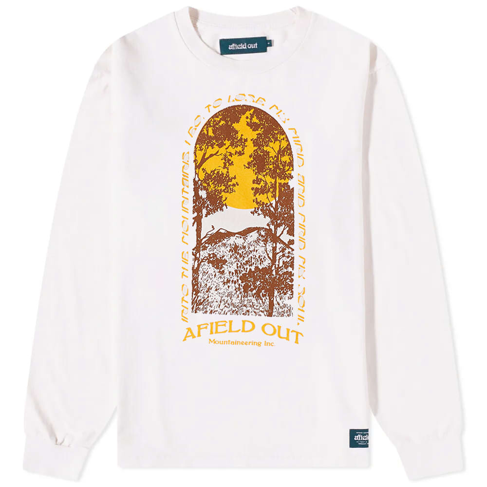 

Футболка Afield Out Long Sleeve Idyllic Tee, Белый