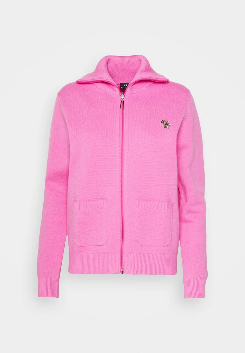 

Кардиган PS Paul Smith Womens Zip Thru Zebra, розовый