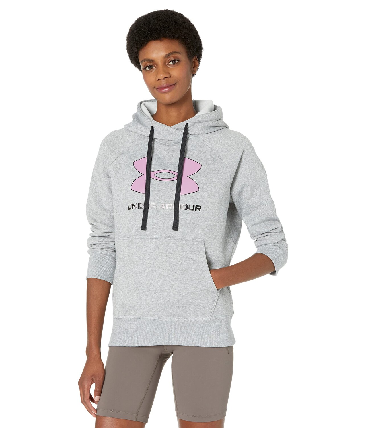 

Худи Under Armour, Rival Fleece Big Logo Print Fill Hoodie