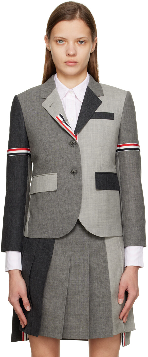 

Серый пиджак Fun-Mix Thom Browne