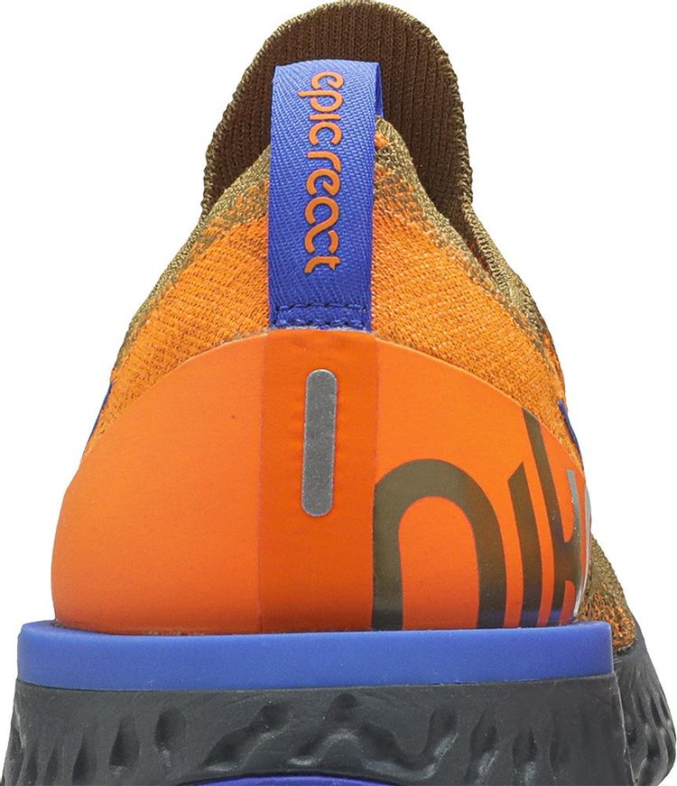 Nike epic react flyknit 2 clearance orange