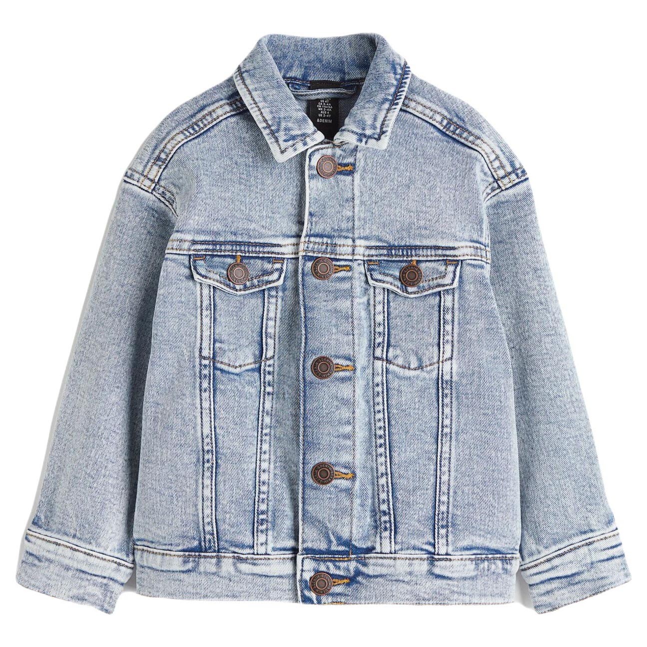 

Джинсовая куртка H&M Denim, светло-синий
