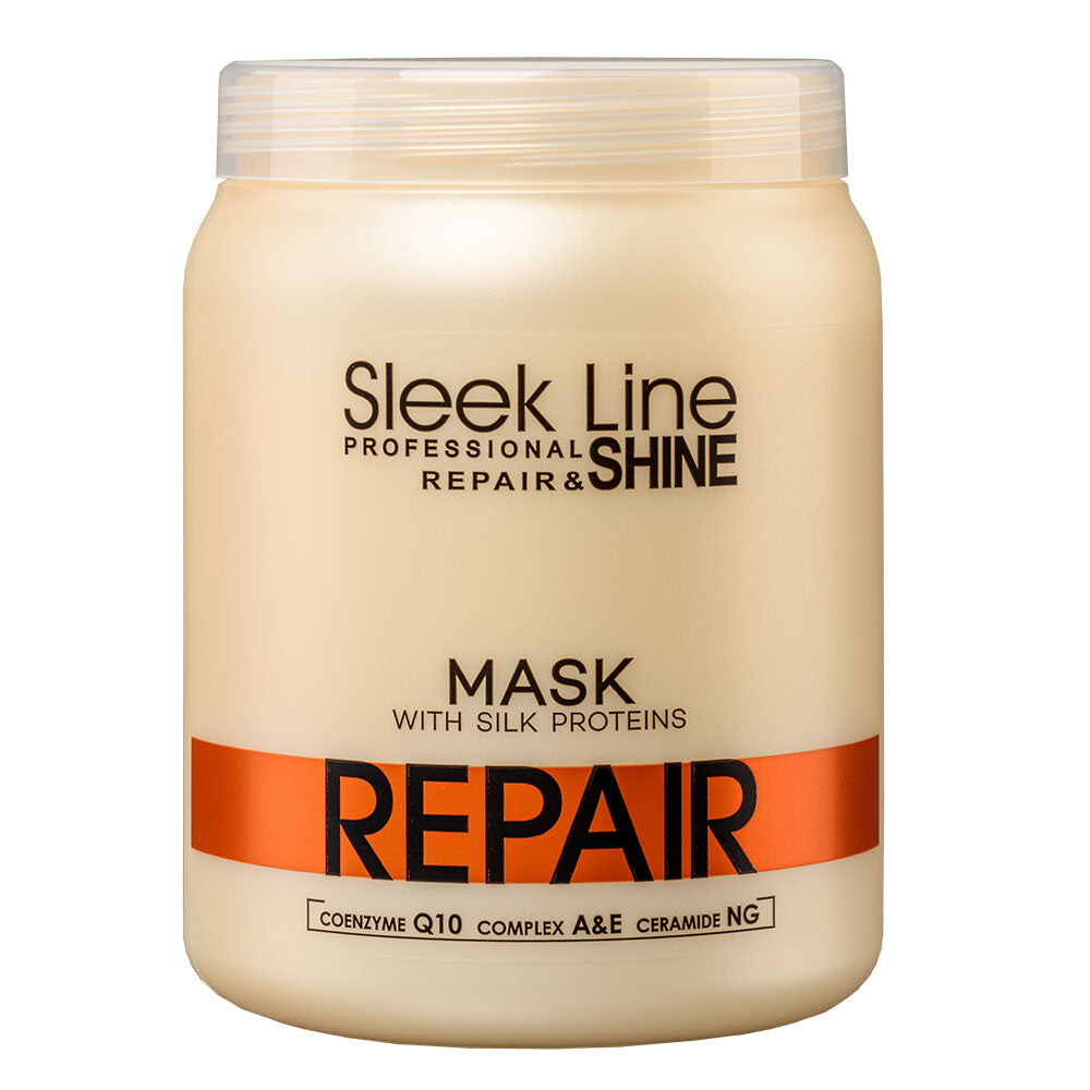 

Stapiz Маска Sleek Line Repair Mask с шелком для поврежденных волос 1000мл
