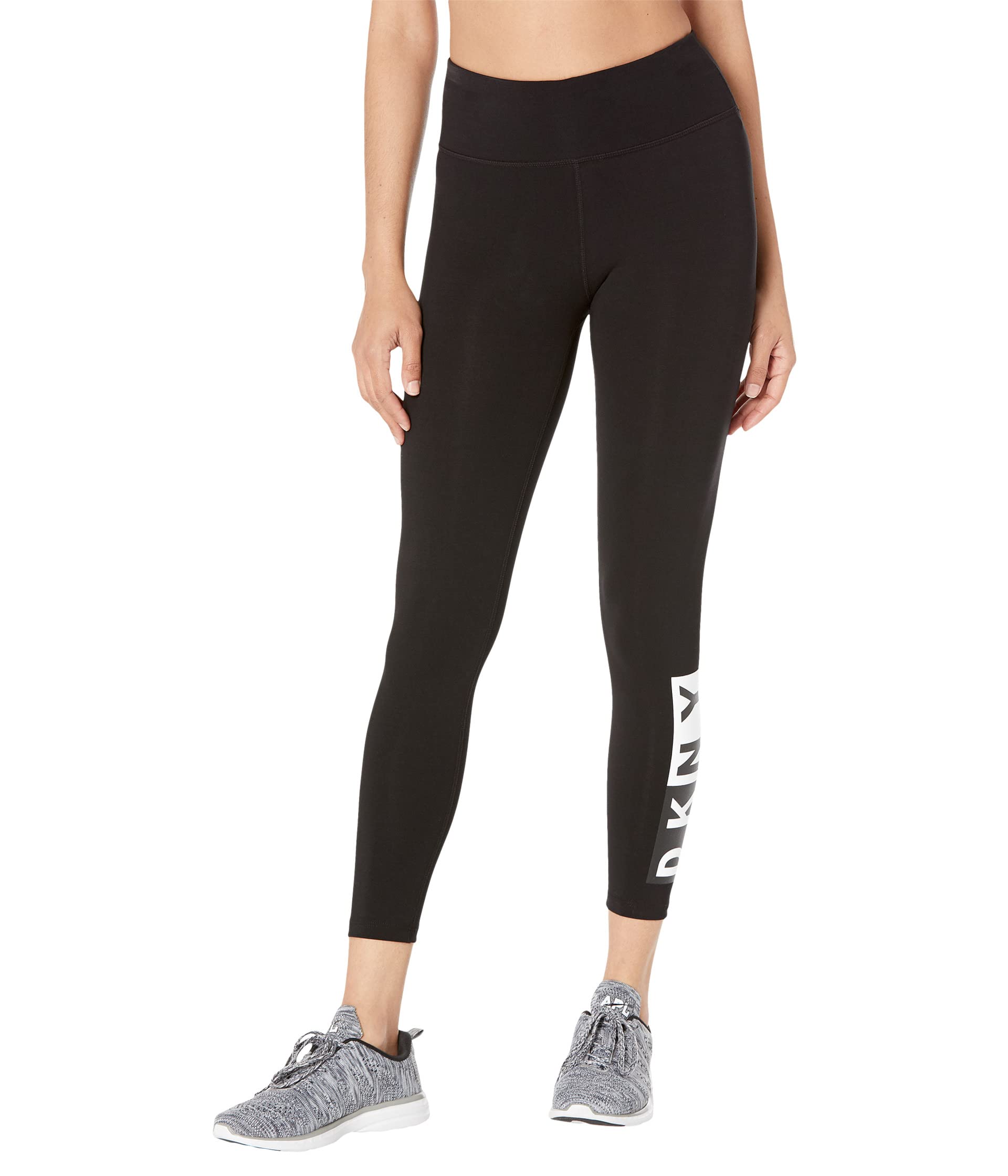 Леггинсы DKNY, Women's Tummy Control Workout Yoga Leggings кроссовки boss rusham logo black