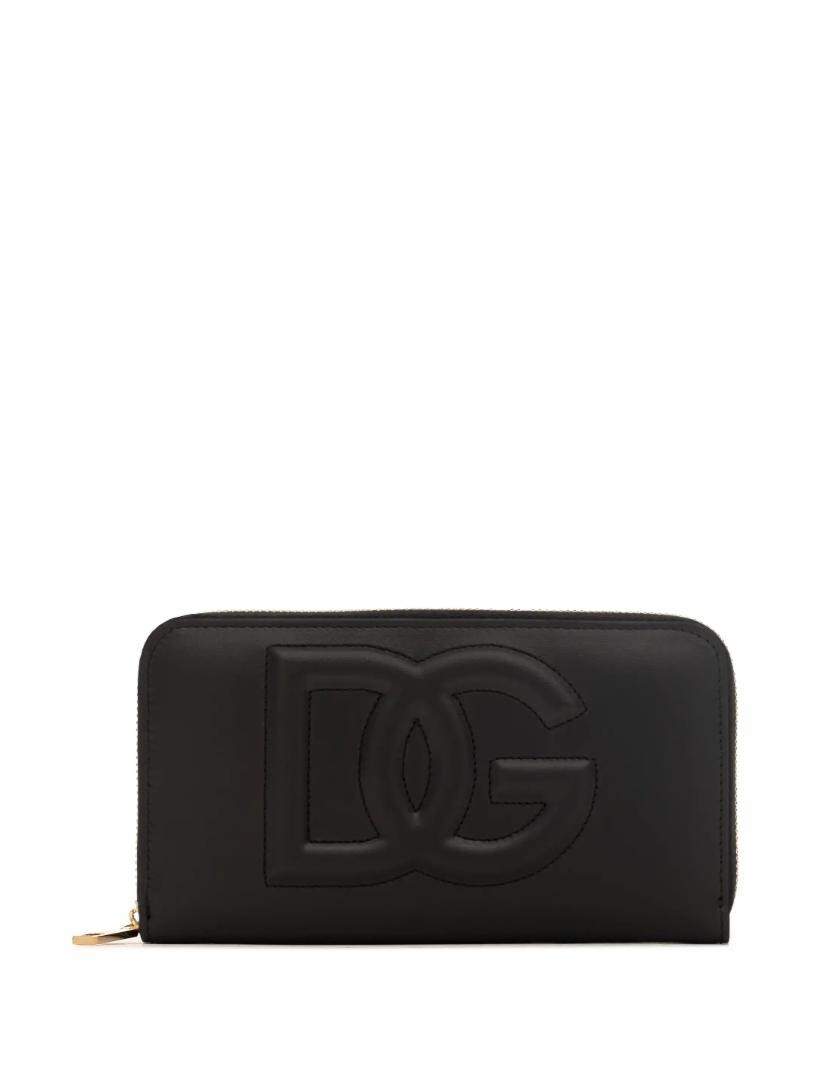

Кожаное портмоне с логотипом Dolce&Gabbana