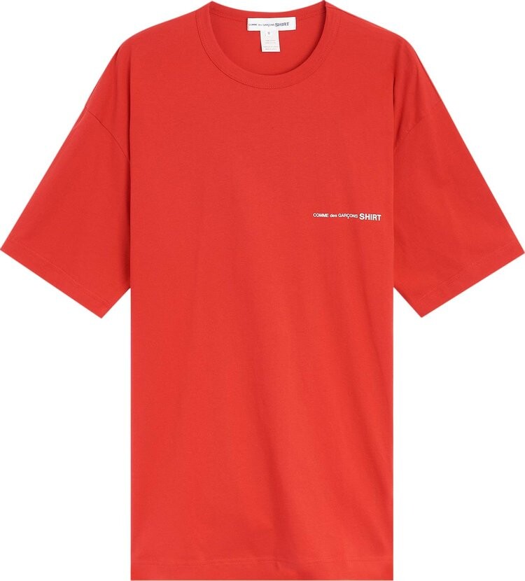 

Футболка Comme des Garçons SHIRT T-Shirt 'Red', красный