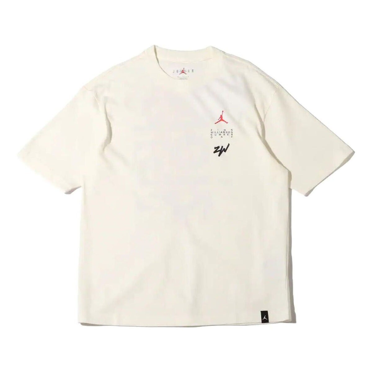 

Футболка Air Jordan Alphabet Logo Printing Pullover Short Sleeve, белый