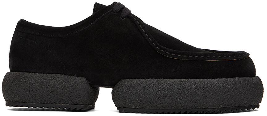 

Черные замшевые дерби Dries Van Noten