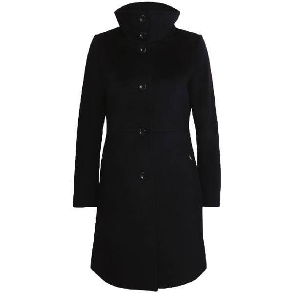 Пальто Esprit Basic, черный пальто esprit basic серо коричневый