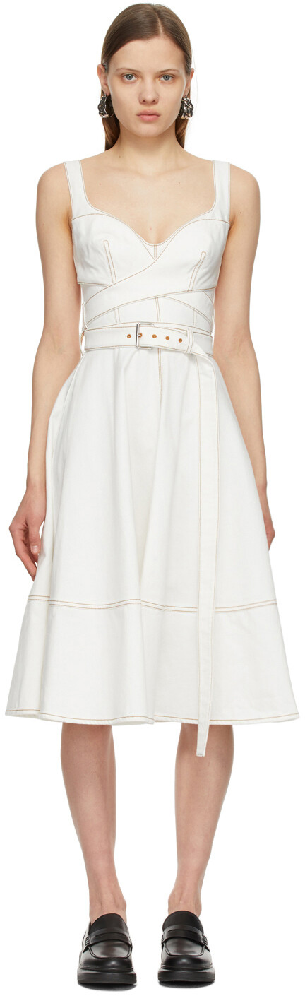 

Джинсовое платье 50-х Off-White Alexander McQueen