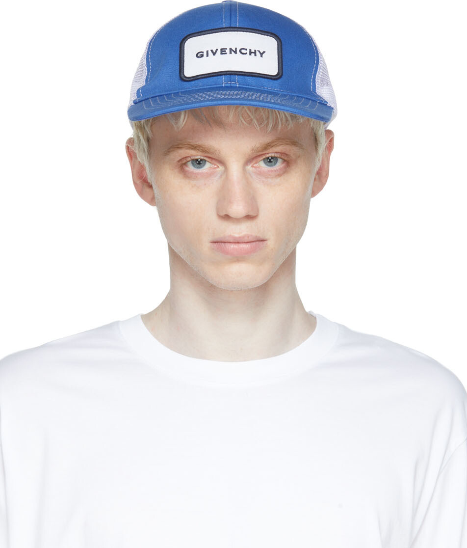 

Сине-белая кепка водителя грузовика Givenchy