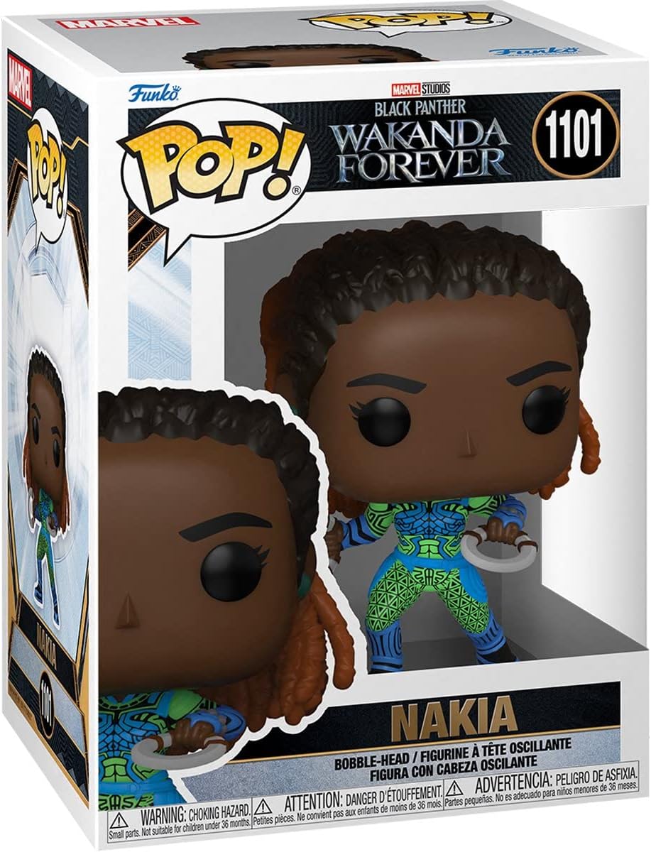 Фигурка Funko POP! Marvel: Black Panther: Wakanda Forever - Nakia фигурка funko головотряс black panther wakanda forever pop nakia 66716