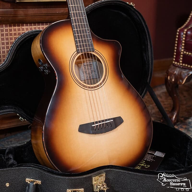 

Акустическая гитара Breedlove Organic Pro Artista Concertina European Spruce/Myrtlewood Burnt Amber Cutaway со звукоснимателем Fishman #7535 ARCA50CEEUMY