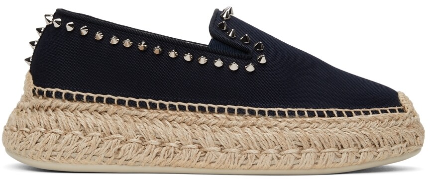 

Темно-синие эспадрильи Espaboat Christian Louboutin