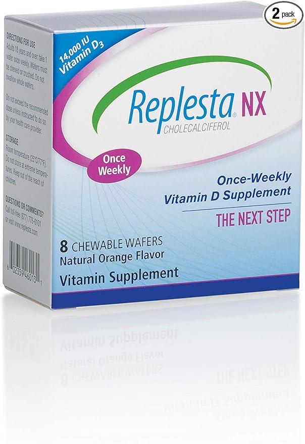 Replesta NX, 14 000 МЕ витамина D3, 8 таблеток