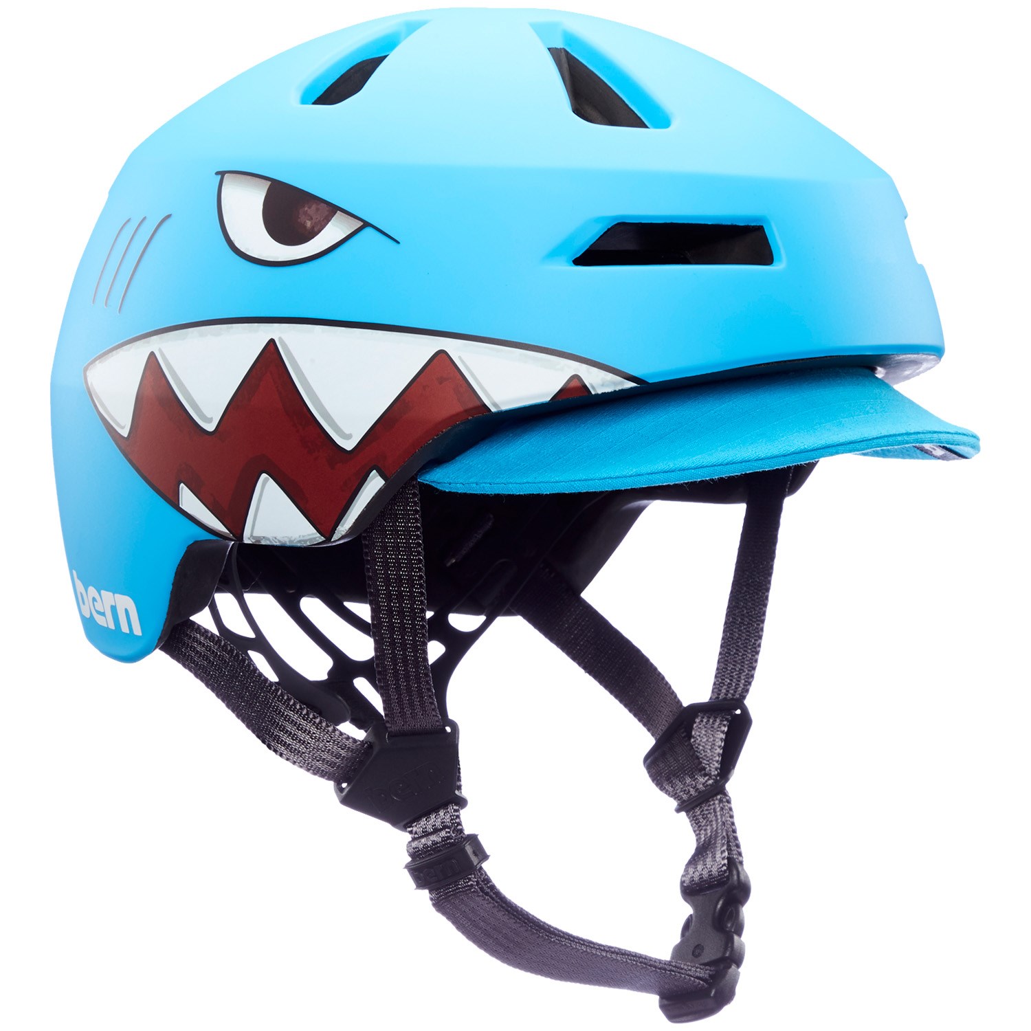 Шлем Bern Nino 2.0 MIPS, цвет Matte Shark Bite