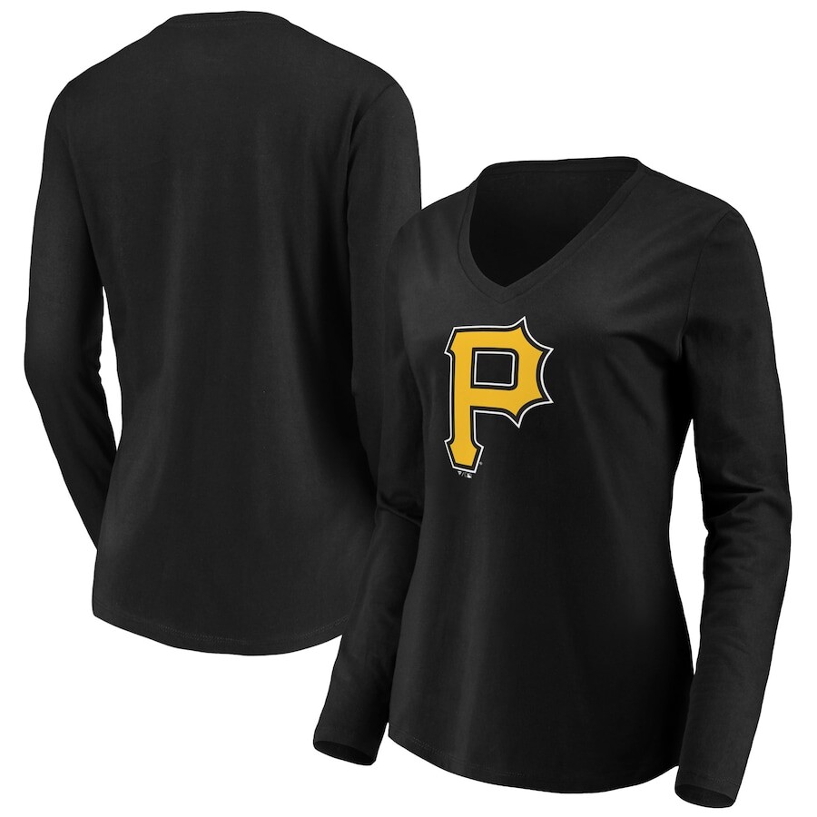 

Футболка с длинным рукавом Fanatics Branded Pittsburgh Pirates, черный