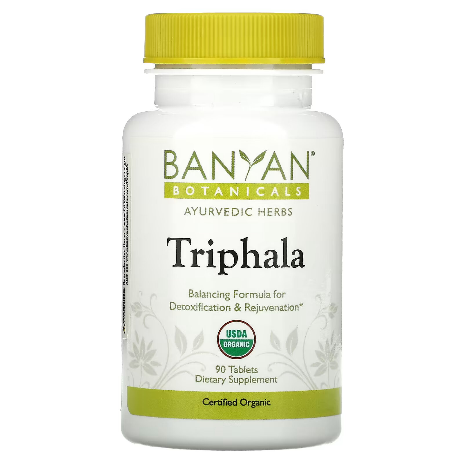 Banyan Botanicals, Трифала, 90 таблеток banyan botanicals здоровые волосы 90 таблеток