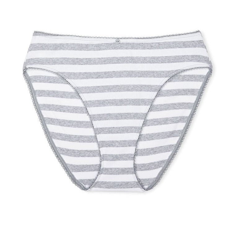 

Трусы Victoria's Secret Stretch Cotton High-Leg Brief, серый