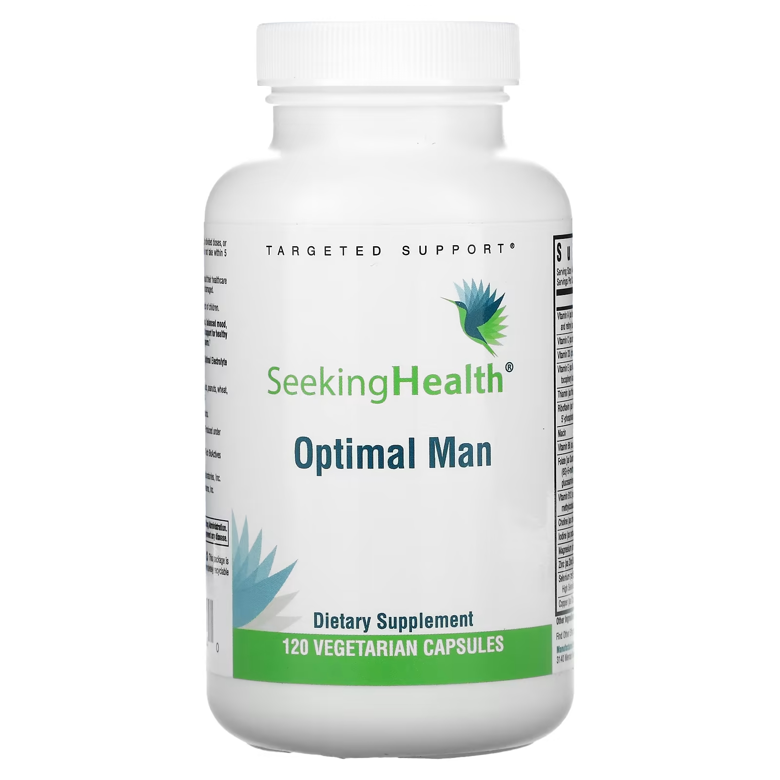 Seeking Health Optimal Man, 120 вегетарианских капсул seeking health optimal prenatal 240 вегетарианских капсул