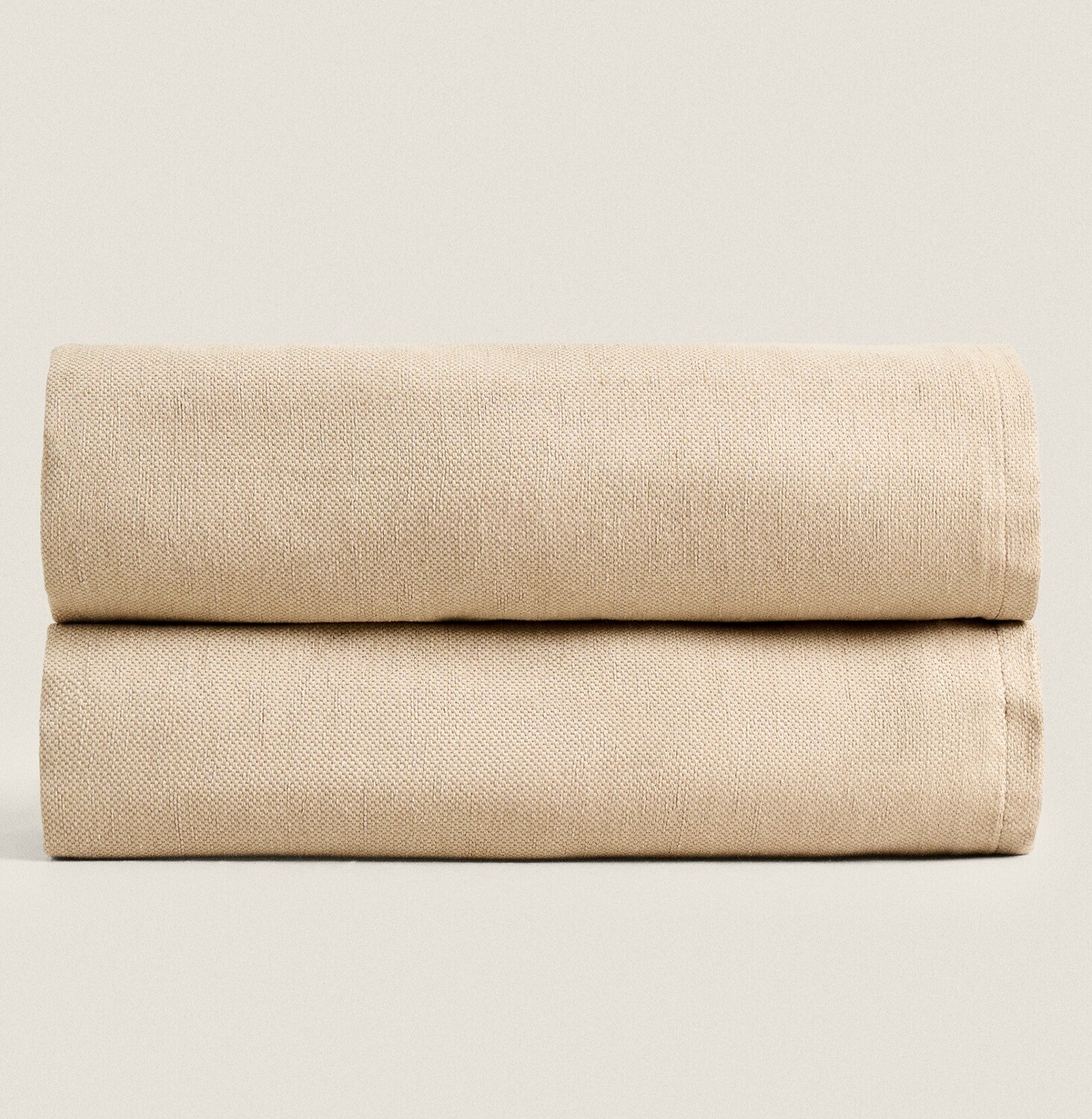 

Плед Zara Home Plain Multipurpose, светло-бежевый