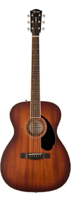 Акустическая гитара Fender Guitar, Acoustic - Paramount Series PO-220E, Aged Cognac Burst