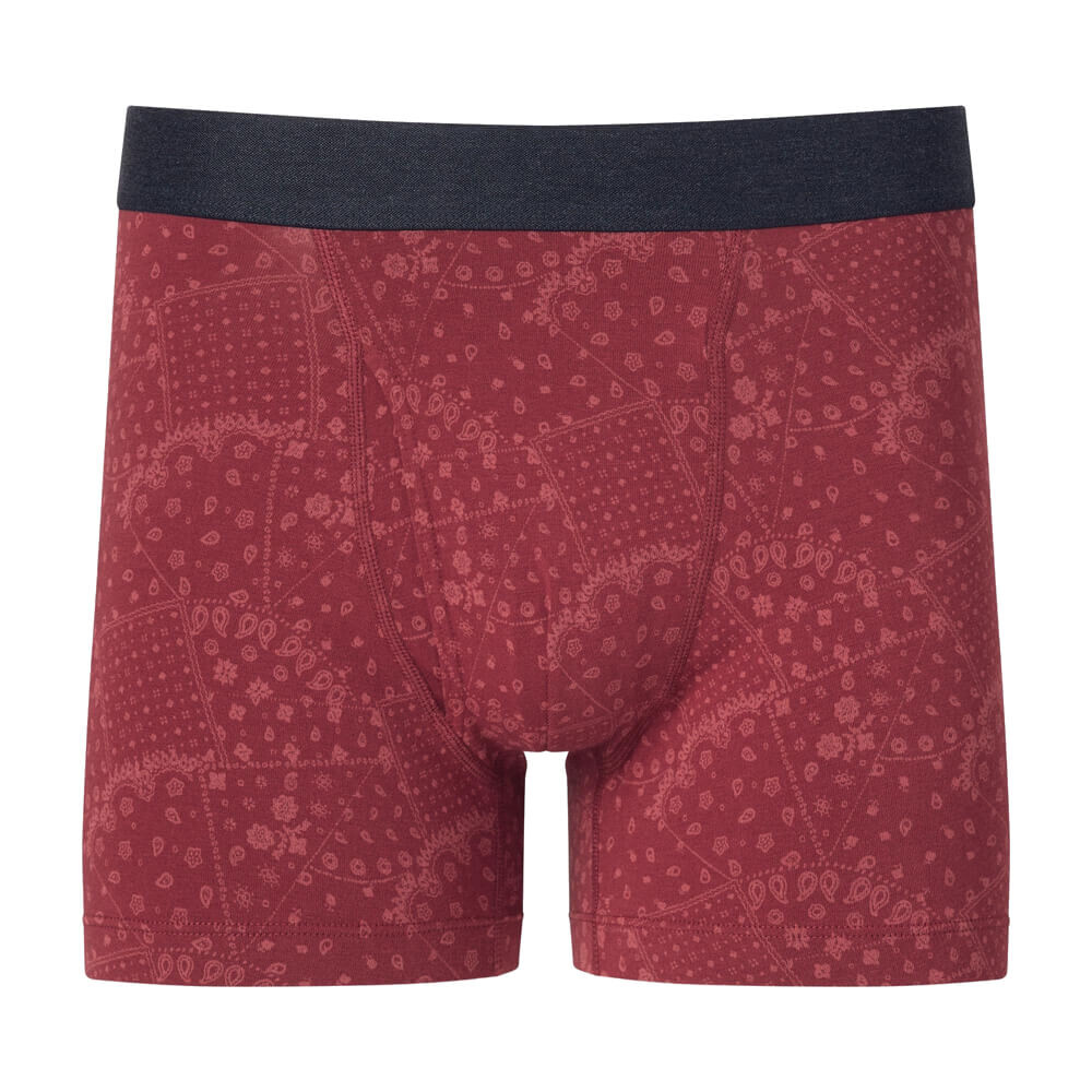 

Боксеры Uniqlo Cotton Printed, красный