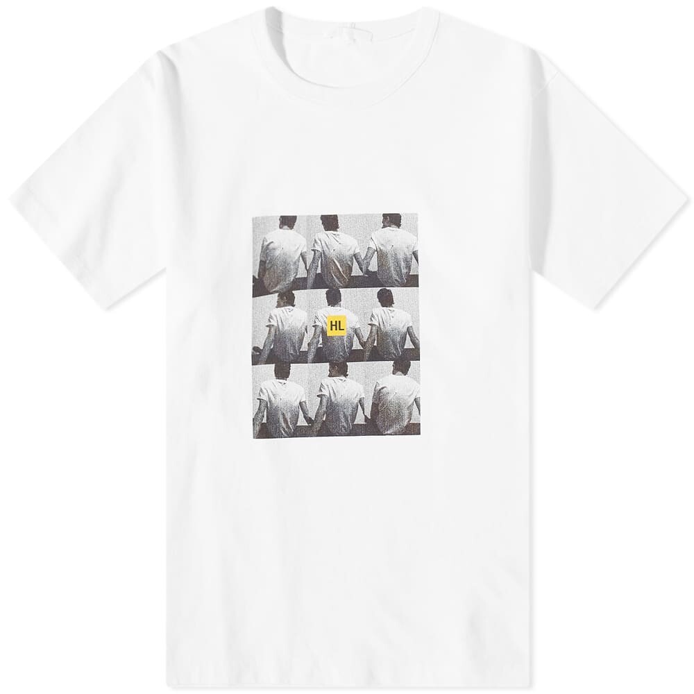 

Футболка Helmut Lang Photo Burnout Tee, Белый