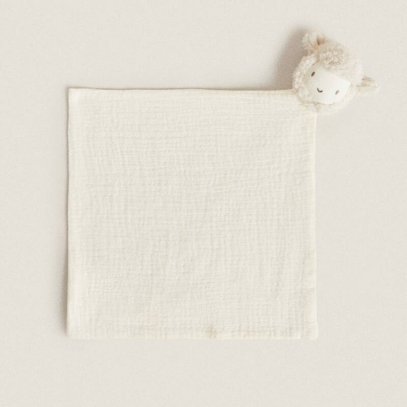 

Одеяло детское Zara Home Lamb Blankie, белый