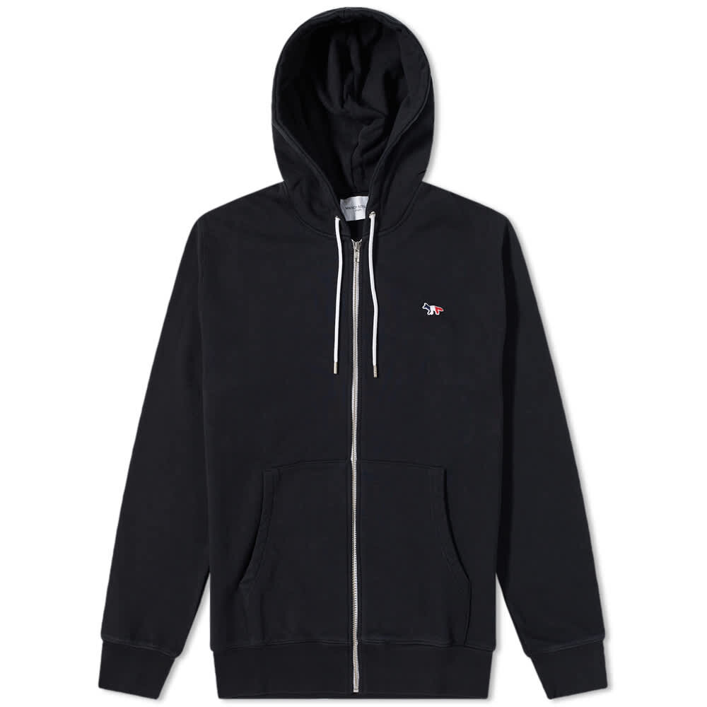 

Толстовка Maison Kitsune Tricolor Fox Patch Zip Hoody, Серый