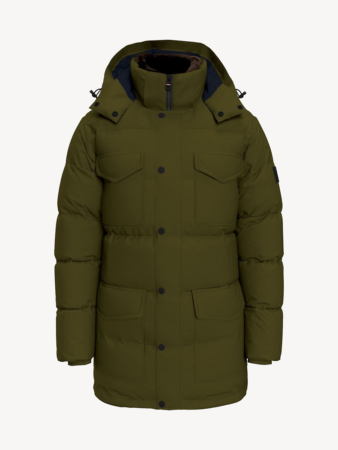 

Универсальная парка с капюшоном Tommy Hilfiger, зеленые скалы