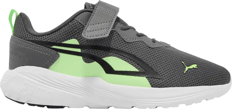 

Кроссовки Puma All-Day Active AC Jr Grey Fizzy Lime, серый